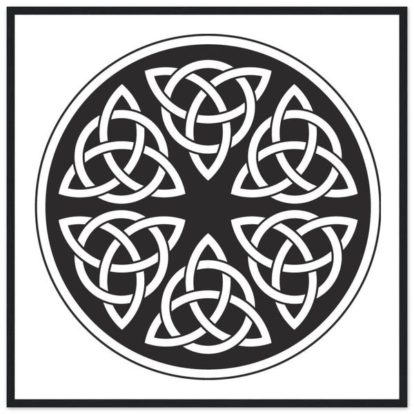 Celtic Design Knot Print