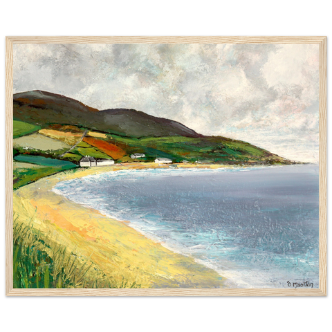 Cushendun Beach Framed Art Print