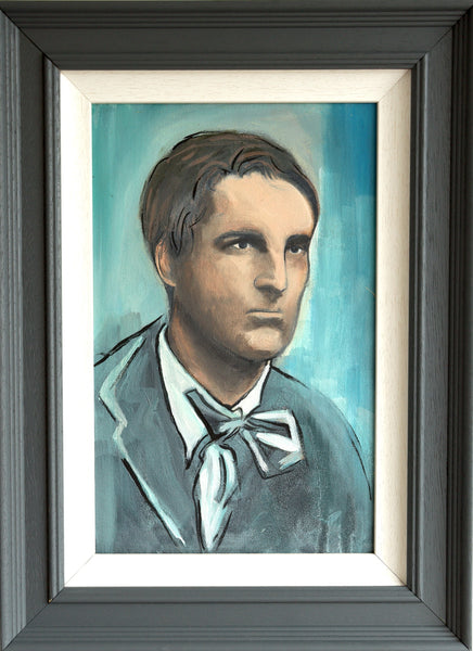 W.B Yeats Original Painting