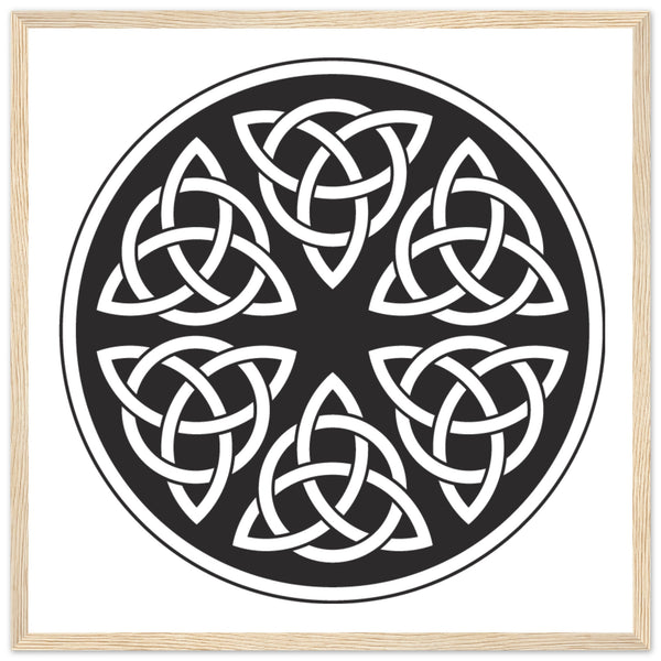 Celtic Design Knot Print