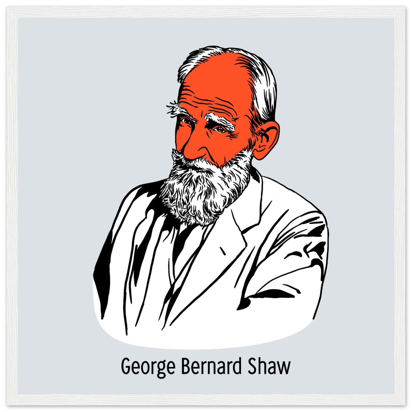 George Bernad Shaw Print