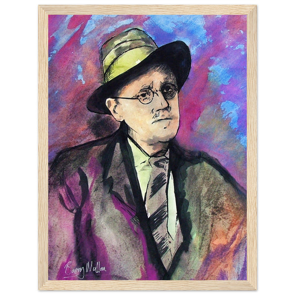 James Joyce Art Framed Ulysses Poster Book Cover Art Quote Wall Art Literary Poster Book Lover Literature Print Bookish Buy Irish Art Gift