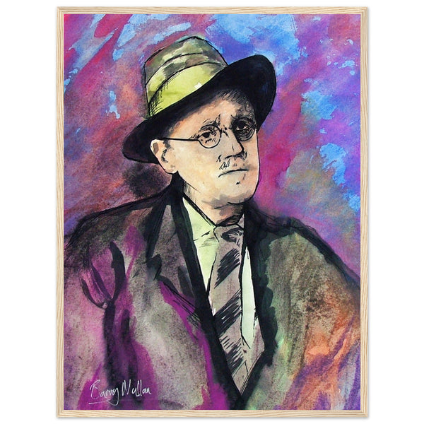 James Joyce Art Framed Ulysses Poster Book Cover Art Quote Wall Art Literary Poster Book Lover Literature Print Bookish Buy Irish Art Gift