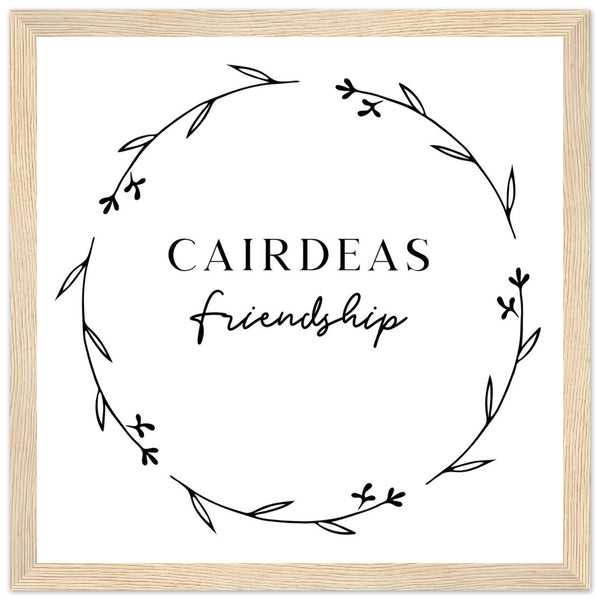 Cairdeas Friendship Irish Prints, Irish Language Gifts, Wall Art, Gaelic Home Decor, Ireland Art, Poster, Print, Seanfhocal Proverbs Friends