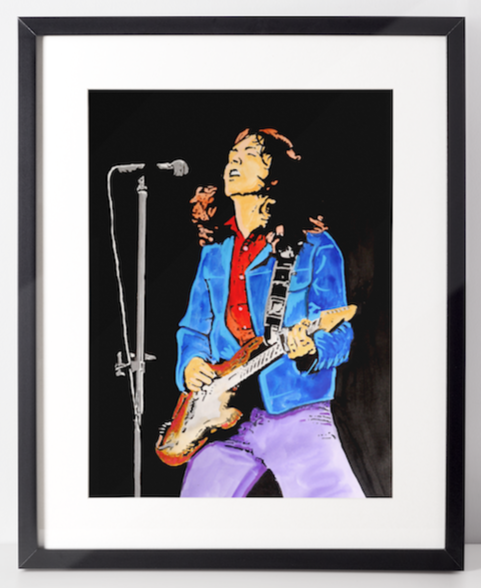 Rory Gallagher Original Painting