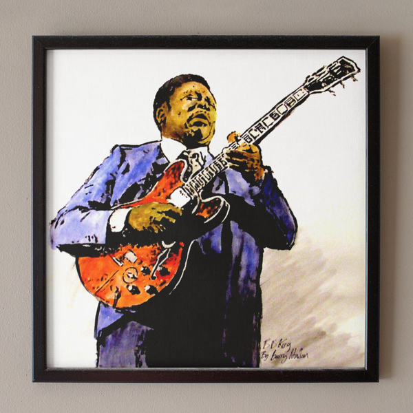 B.B King Framed Art Prints