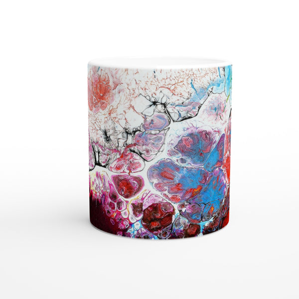 Vibrant Multicolour Minimalist Abstract Mug